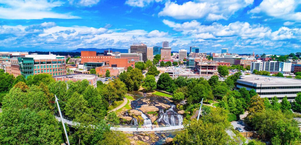 CZB Greenville SC Skyline